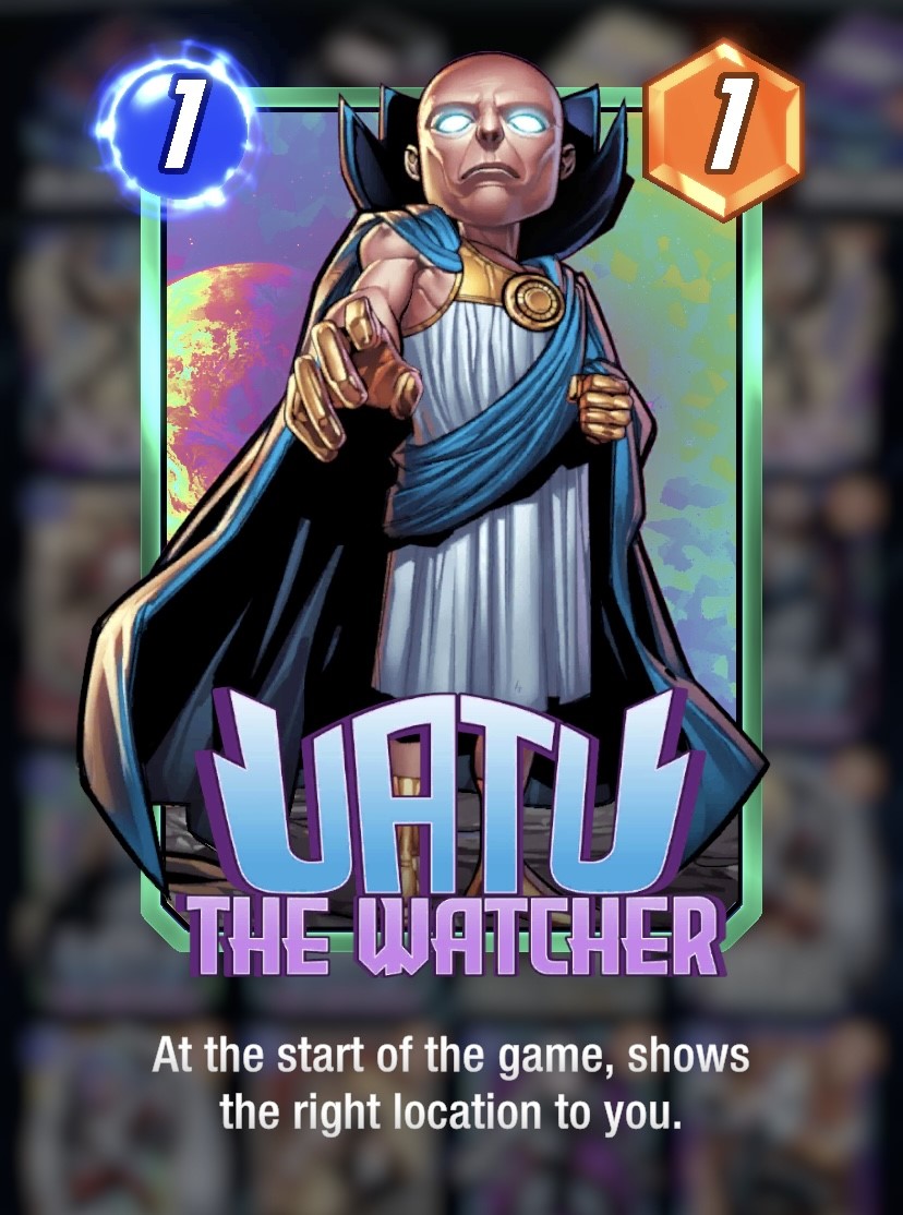 Uatu the Watcher - Marvel Snap Cards - Out of Games