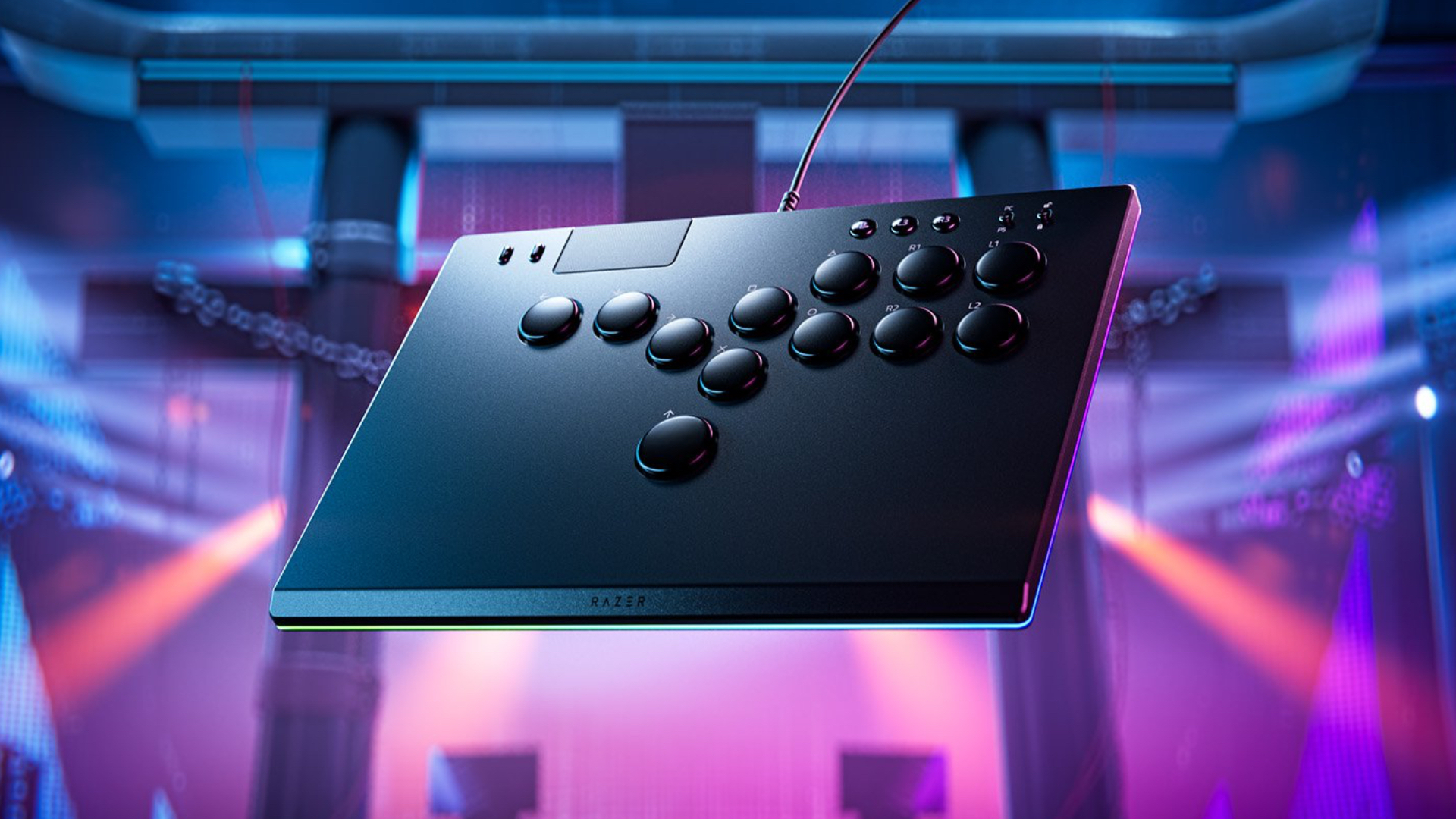 The Razer Kitsune is a leverless arcade controller for PS5 and PC