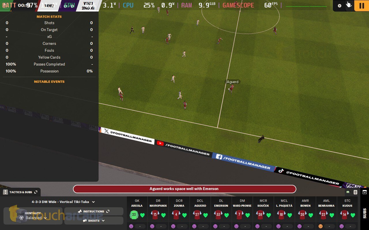 Football Manager 2022 - Steam Deck Gameplay 