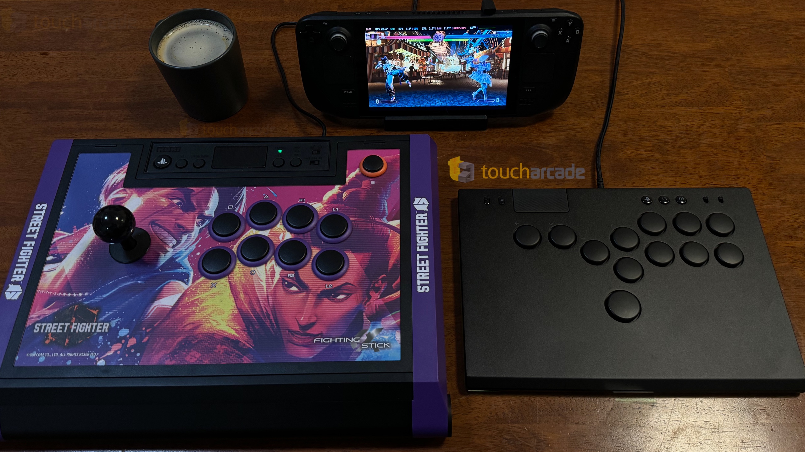 HORI Fighting Stick Alpha for PlayStation 5 - Street Fighter 6 Edition