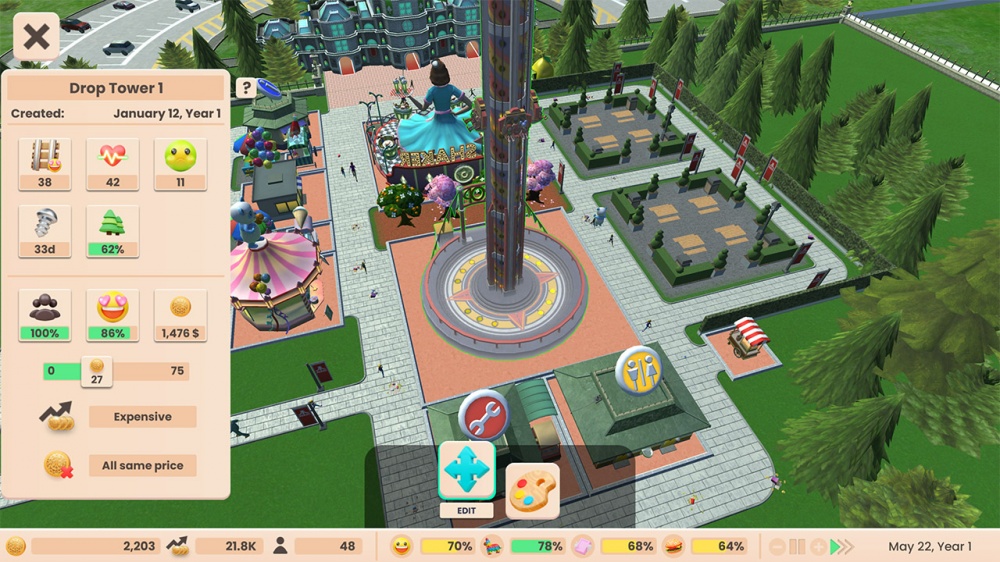 Hey! I am really interested by « Roller Coaster Tycoon Classic ». I don't  know too much about Roller Coaster Tycoon but I love simulation and  building games. I want to know