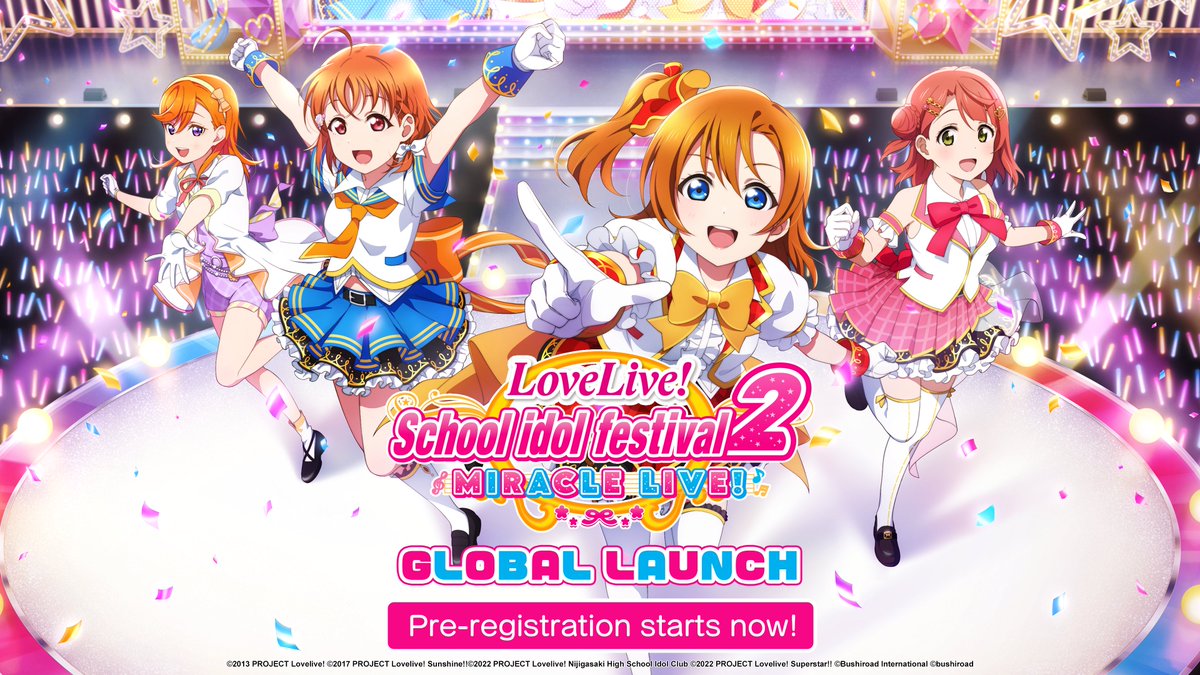 ‘Love Live! School Idol Festival 2 MIRACLE LIVE’ Global Release Date Set for Next Month, Confirmed Shutting Down in May