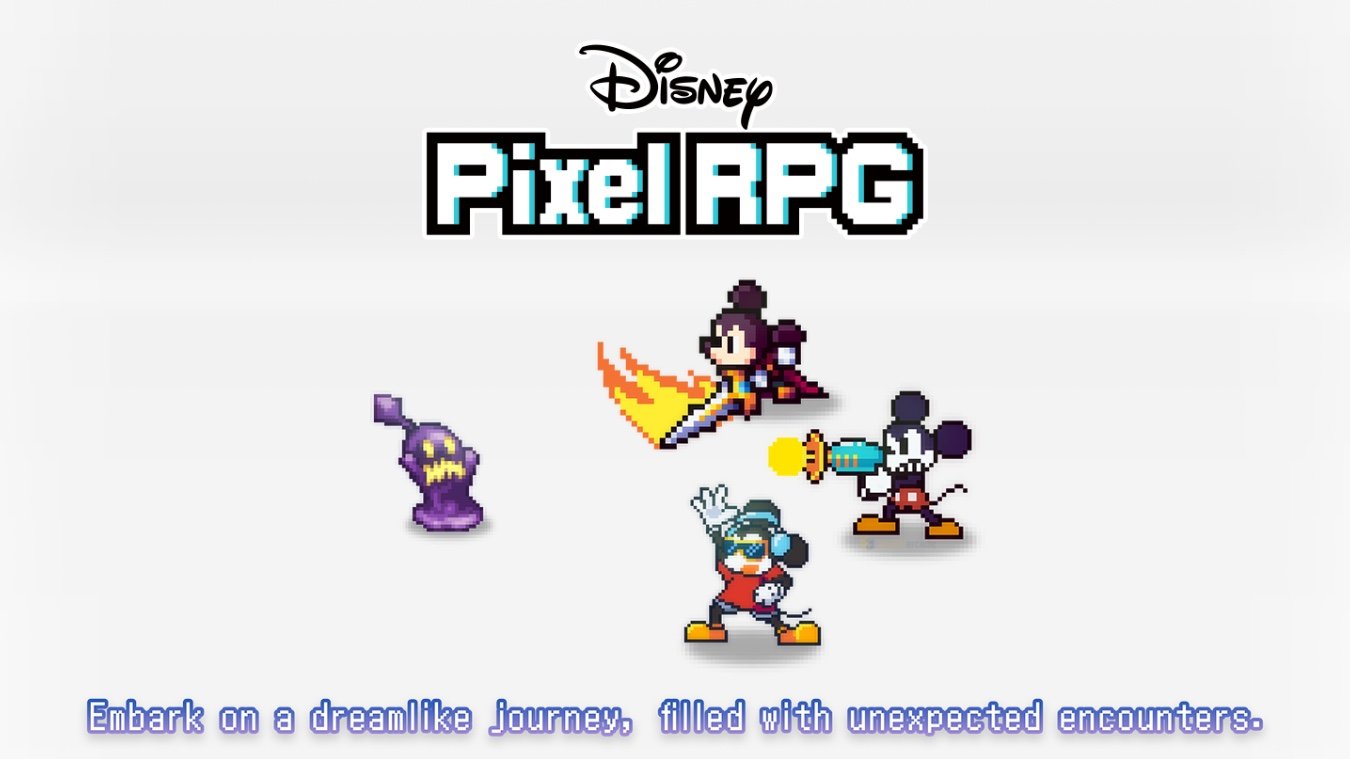 Disney Pixel RPG Is a New Casual RPG From GungHo for iOS and Android, Due This Year